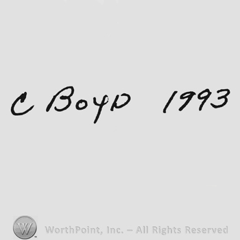 Handwriting C Boyd 1993