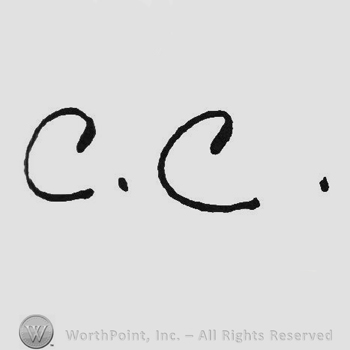 Handwriting initials C.C.