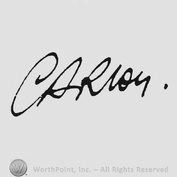 Stylish bold handwriting Cariou