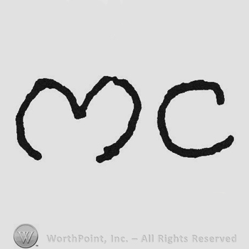 Handwriting initials MC