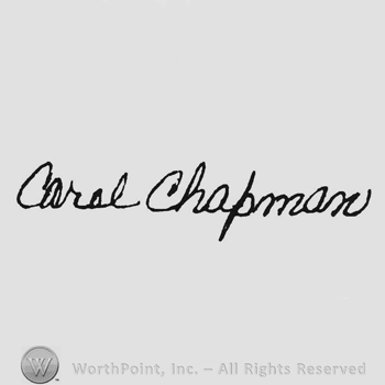 Handwriting Carol Chapman