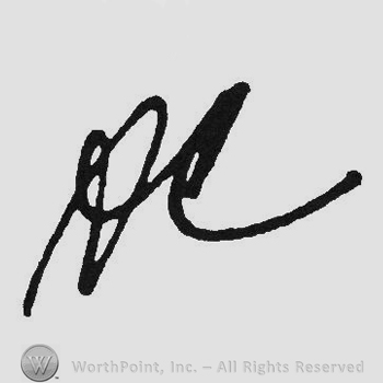 Monogram of letters AC