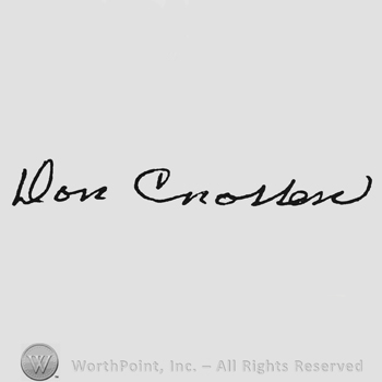 Handwriting signature Don Cnossen