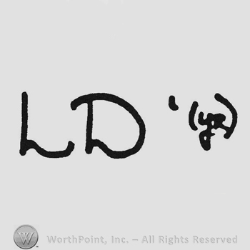 Handwriting initials LD (yr)