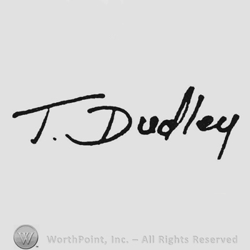 Handwriting T. Dudley