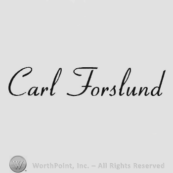 Handwriting Carl Forslund