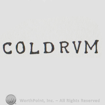 "coldrvm" written with uppercase letters