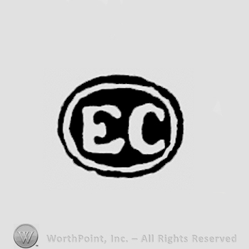 EC in oval shape