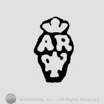 AR, crown above, trophy below