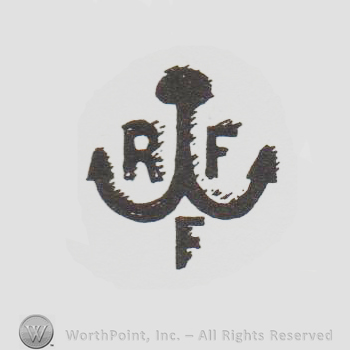 Anchor, no crown, R on the right, F on the left and under