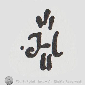 an H with three vertical lines above and two under