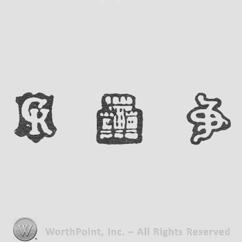 GK conjoined and Castle and ID in monogram