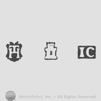 HT in monogram and Castle and IC