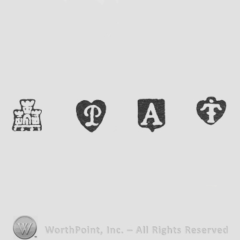 Castle and P and date-letter A and IT in monogram