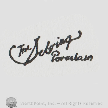 the text THE SEBRING PORCELAIN written in a signature shape