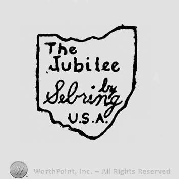 The written above Jubilee written above By Sebring written above U.S.A., all inside a frame