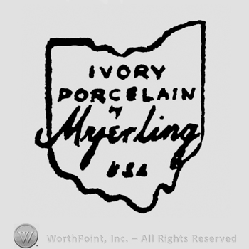 Ivory written above Porcelain written above By Mrjerling written above U.S.A., all inside a frame
