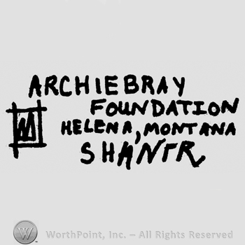 Archiebray written above Foundation written above Helena Montana written above Shaner