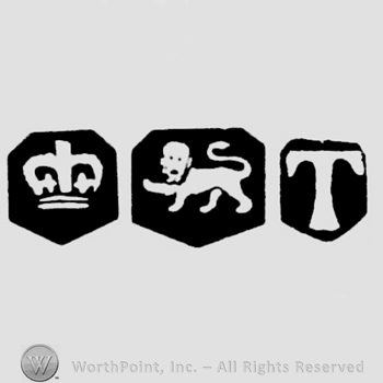 Crown and Lion Passant and date-letter T