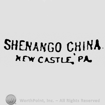 Schenango China written above New Castle PA.