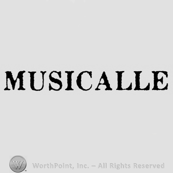 Musicalle written