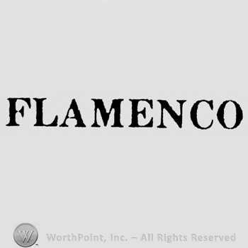 Flamenco written
