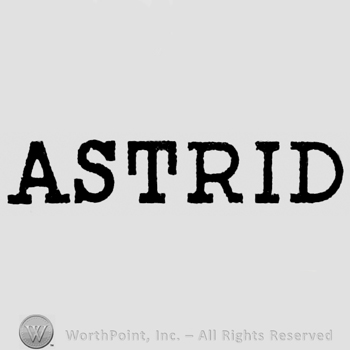 Astrid written