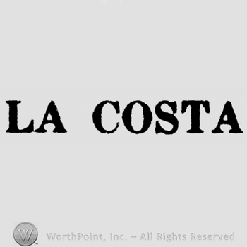 La Costa written