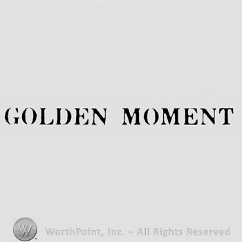 Golden Moment written