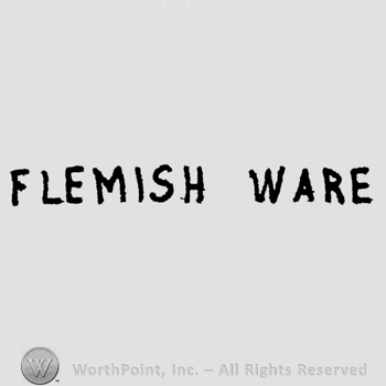 Flemish Ware written