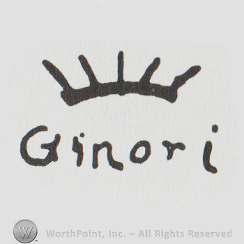 a crown above GINORI