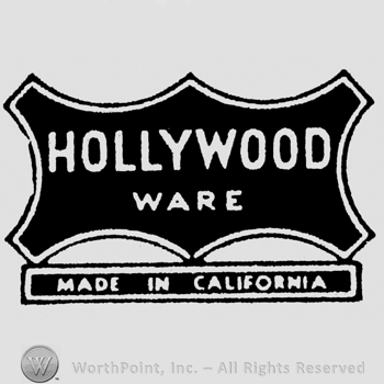 Hollywood written above Ware written in a frame, above Made in California written in another frame