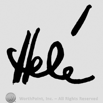 Helen hand written as a signature